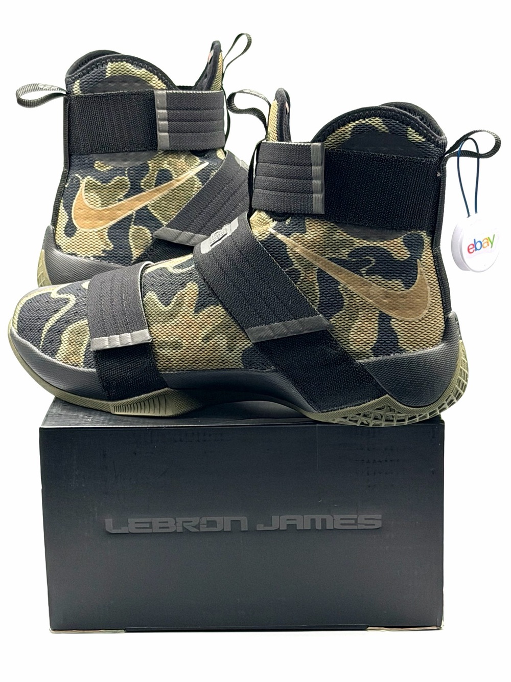 Nike Zoom LeBron Soldier 10 'Army Camo'